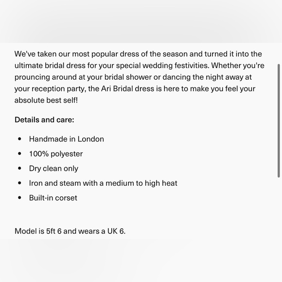 Rebecca Tembo- Ari Bridal Mini Dress size 8 US - Picture 11 of 12